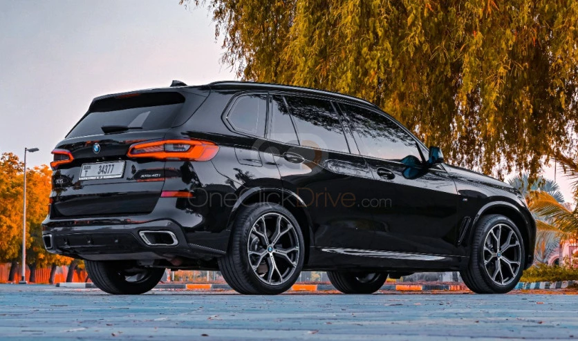 White BMW X5 2019 for rent in Dubai 8